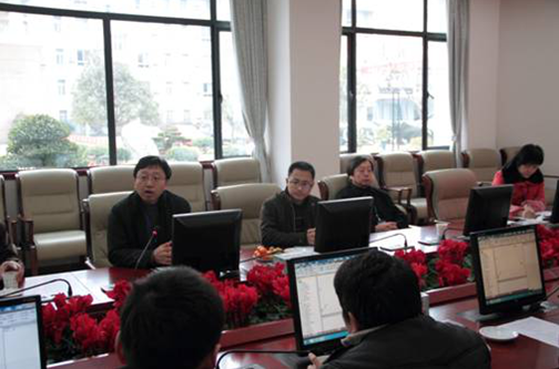 長傳局技術總監周志安主持項目驗收會